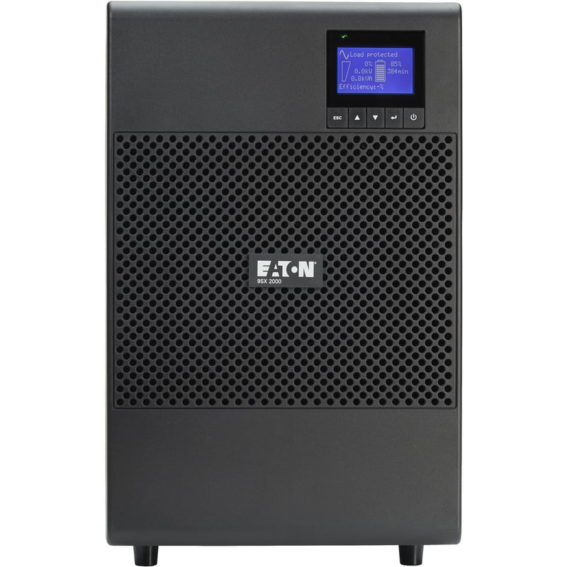 Eaton 9SX 2000VA 1800W 208V Online Double-Conversion UPS - 8 C13 Outlets, Cybersecure Network Card Option, Extended Run, Tower - Thumbnail 1