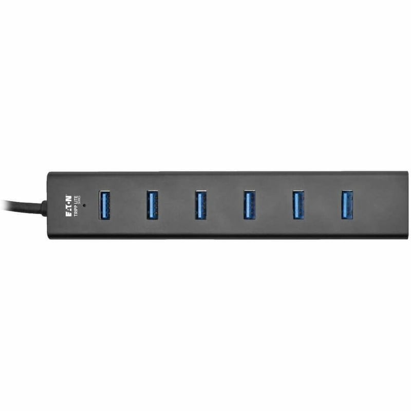 Tripp Lite by Eaton 7-Port USB 3.0 SuperSpeed Hub / Splitter Portable Mini Aluminum 5 Gbps - Thumbnail 3