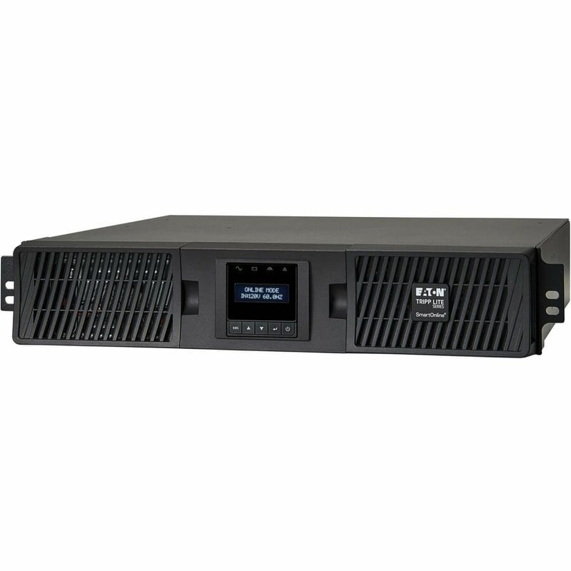 Eaton Tripp Lite Series SmartOnline 3000VA 2700W 120V Double-Conversion UPS - 7 Outlets, Extended Run, Network Card Included, LCD, USB, DB9, 2U Rack/Tower Battery Backup - Thumbnail 4
