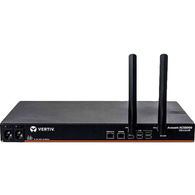 Vertiv Avocent ACS8000 Serial Console 48 port | Dual AC Power | AT&T+Verizon - Thumbnail 1