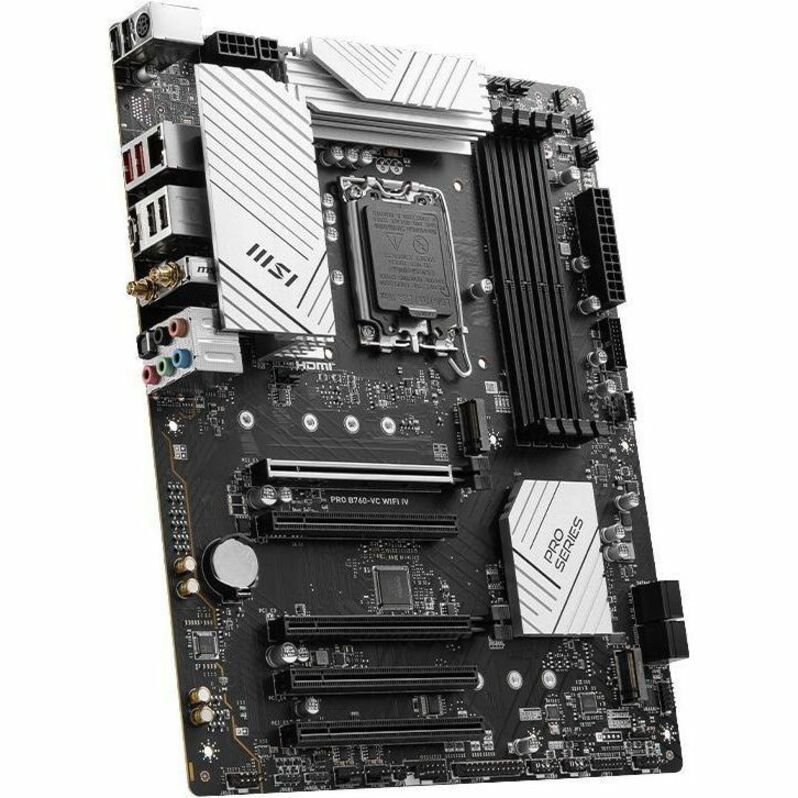 PRO B760-VC WIFI IV WIFI7 DDR5 ATX SILVER - Thumbnail 4