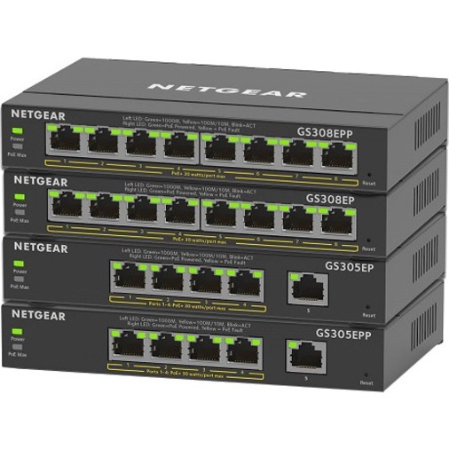 Netgear GS305EPP Ethernet Switch - Thumbnail 5