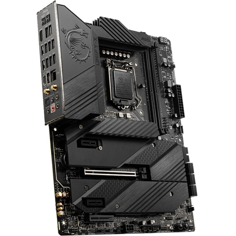 MSI MEG Z590 UNIFY-X Gaming Desktop Motherboard - Intel Z590 Chipset - Socket LGA-1200 - Intel Optane Memory Ready - ATX - Thumbnail 2