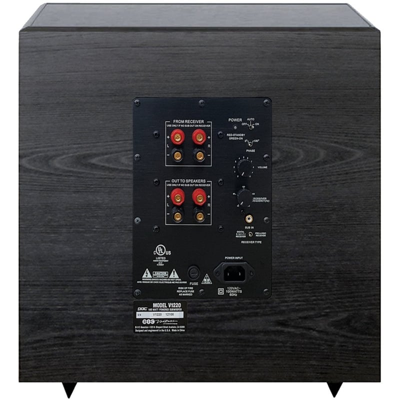 ONE-WAY, AMPLIFIED DUAL-INPUT 8-INCH C - Thumbnail 3
