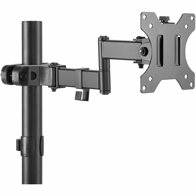 Amer Mounts PM111 Mounting Arm for Monitor, Pole Mount - Matte Black - Thumbnail 3