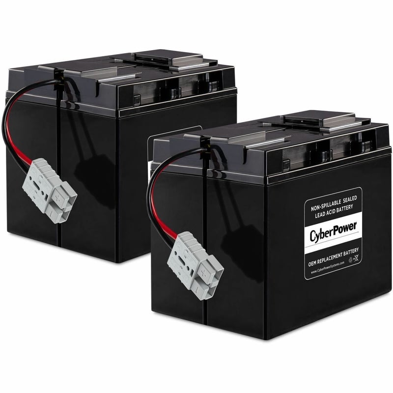 CYBERPOWER RBC55-CP BATTERY 2X12V/17AH LEAD-ACID BATTERY - Thumbnail 1