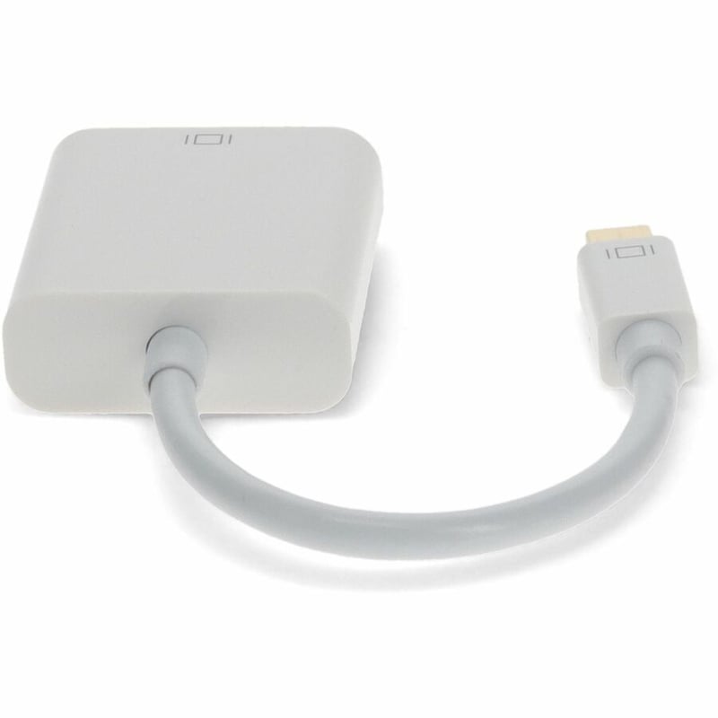 5PK Mini-DisplayPort 1.1 Male to VGA Female Black Adapters Which Supports Intel Thunderbolt For Resolution Up to 1920x1200 (WUXGA) - Thumbnail 4