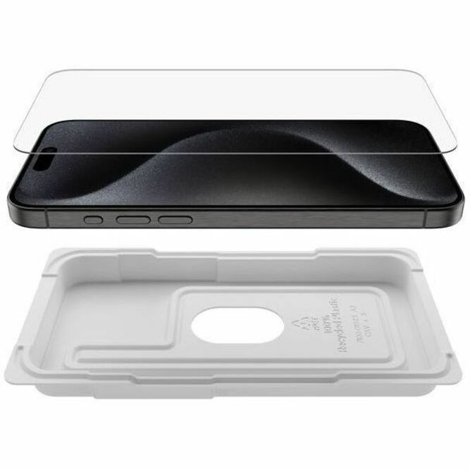 Belkin ScreenForce TemperedGlass Treated Screen Protector for iPhone 15 Pro Max - Thumbnail 3
