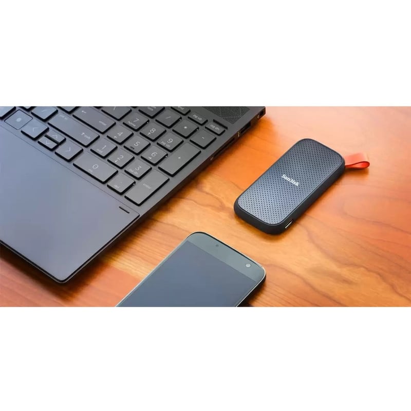 SanDisk SDSSDE30-2T00-G25 2 TB Portable Solid State Drive - External - Thumbnail 3