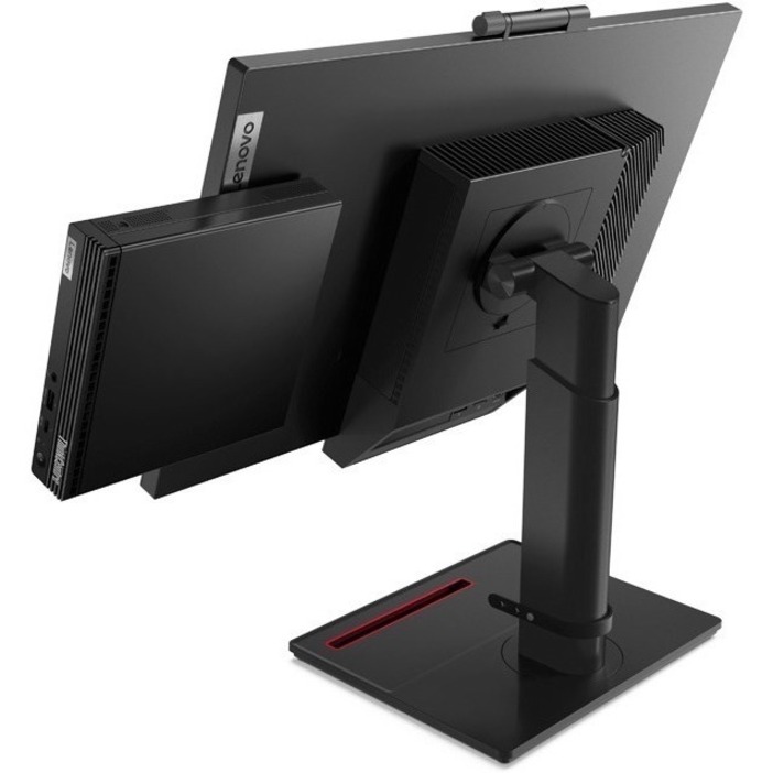 Lenovo ThinkCentre M75q Gen 2 11JN002PUS Desktop Computer - AMD Ryzen 5 PRO 5650GE Hexa-core (6 Core) 3.40 GHz - 8 GB RAM DDR4 SDRAM - 256 GB NVMe M.2 PCI Express PCI Express NVMe SSD - Tiny - Black