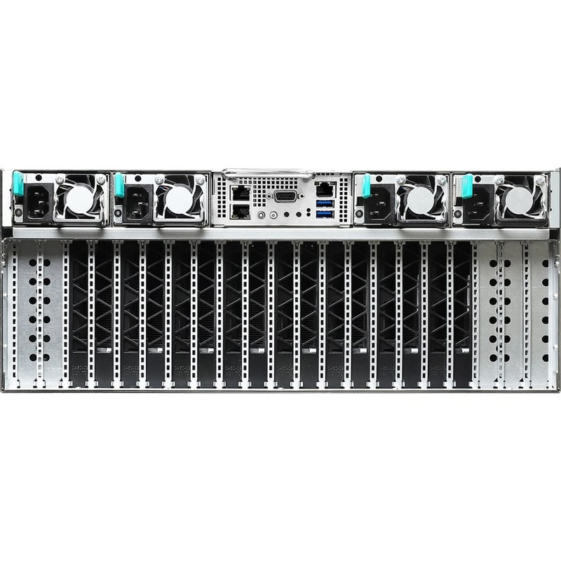 ASROCK RACK 4U8G-ROME2/2T 4U RACKMOUNT SERVER BAREBONE AMD EPYC 7003 AND 7002 SE - Thumbnail 4