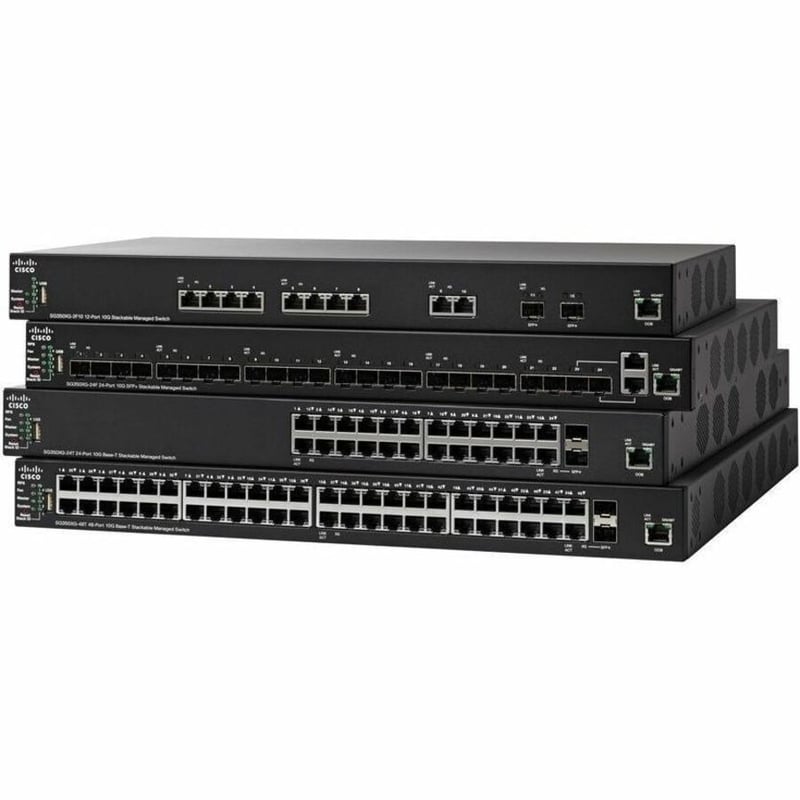52-PORT 10GBASE-T STACKABLE MANAGED SWITCH REMANUFACTURED - Thumbnail 5