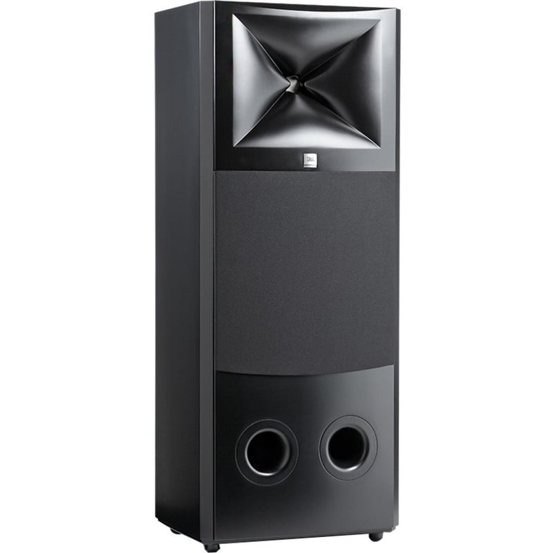 JBL Professional M2 2-way Floor Standing, Soffit Mountable Speaker - Satin Black Lacquer - Thumbnail 1