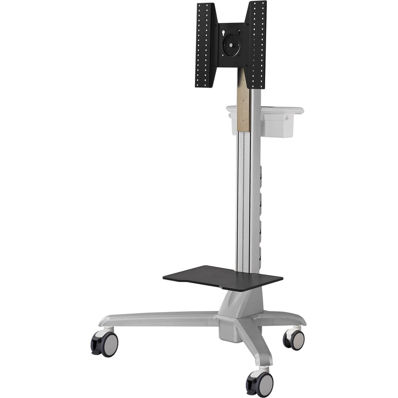 POWERED LIFT MOBILE MEDIA CART (50KG MAX WEIGHT) - Thumbnail 1