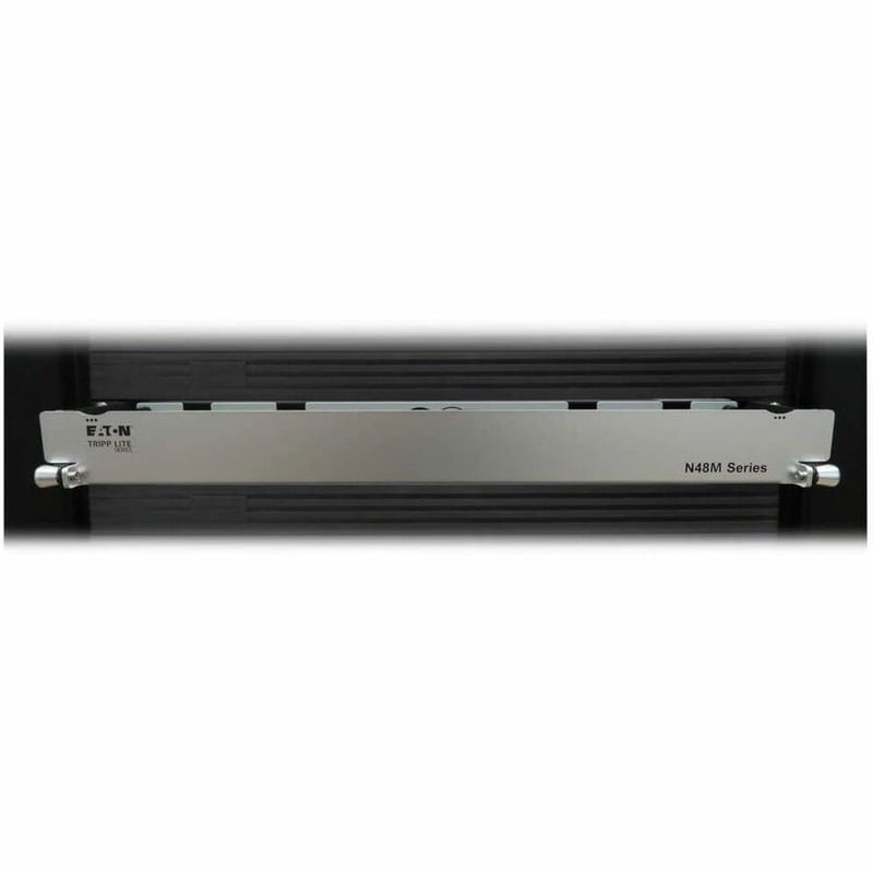Eaton Tripp Lite Series Preloaded Fiber Panel, 1U - 2x (12x LC/LC Duplex M/M) 24F Trunk Cables, OM4 Multimode, 10 m (32.8 ft.) - Thumbnail 2