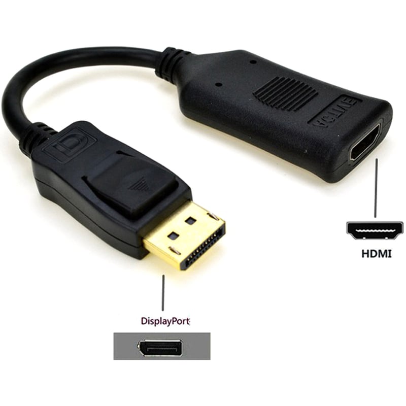4XEM 4K Displayport to HDMI Adapter - Thumbnail 4
