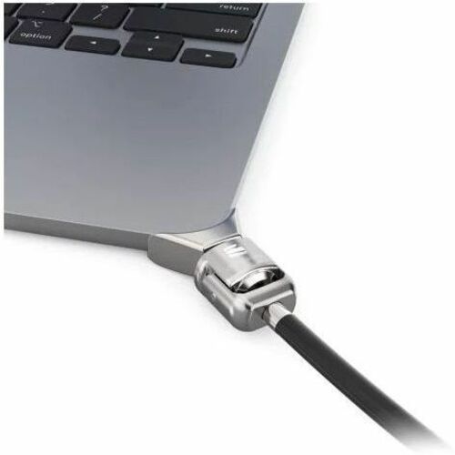 LEDGE LOCK ADAPTER FOR MACBOOK AIR 13IN M2 WITH KEYED LOCK SILVER - Thumbnail 1