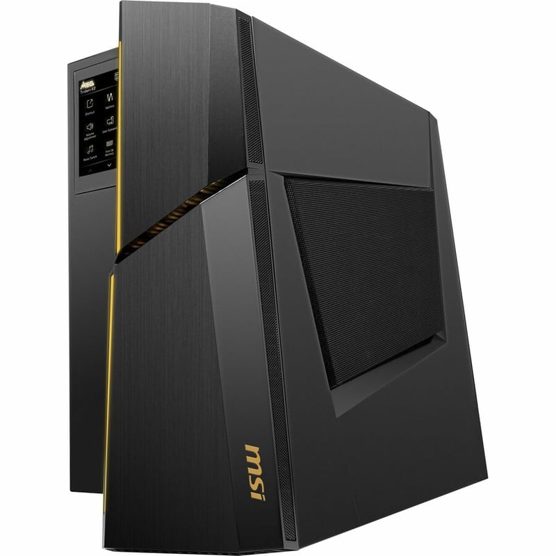 MSI MEG Trident X2 13th MPG Trident X2 13NUF-074US Gaming Desktop Computer - Intel Core i7 13th Gen i7-13700KF - 32 GB RAM DDR5 SDRAM - 1 TB HDD - 1 TB M.2 PCI Express NVMe SSD - Black - Thumbnail 5