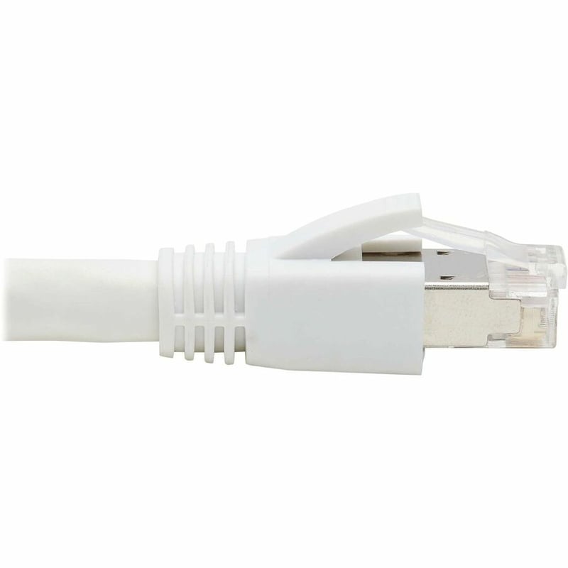 Eaton Tripp Lite Series Cat8 40G Snagless SSTP Ethernet Cable (RJ45 M/M), PoE, White, 15 ft. (4.6 m) - Thumbnail 4