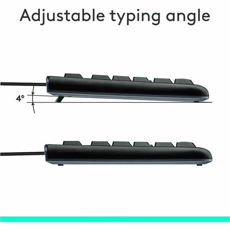 Logitech MK120 Desktop Corded Combo Set
