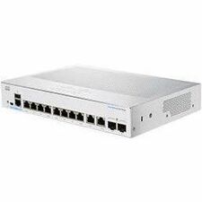 CBS250 SMART 8-PORT GE, EXT PS, 2X1G COMBO REMANUFACTURED