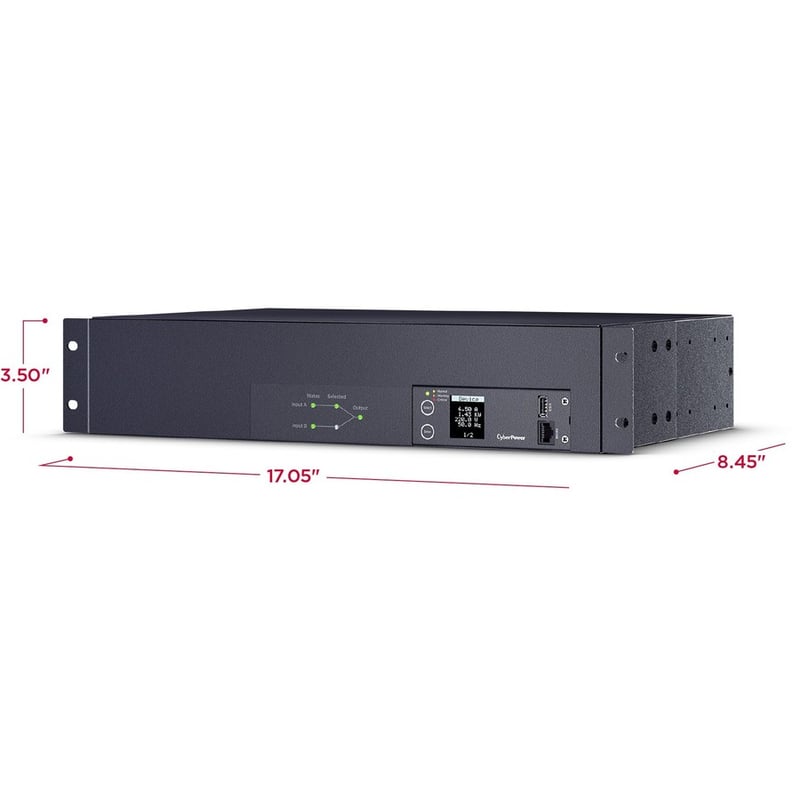 CyberPower Metered ATS PDU PDU24007 19-Outlets PDU - Thumbnail 3