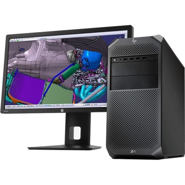 HP Z4 G4 Workstation - 1 x Intel Xeon W-2235 - 32 GB - Mini-tower - Black