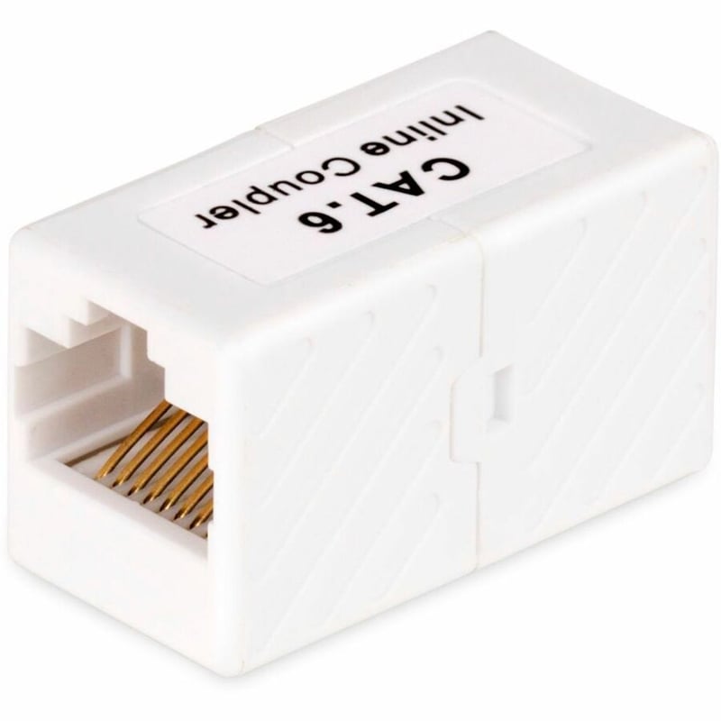 StarTech.com RJ45 Coupler, Inline Cat6 Coupler, Female to Female (F/F) T568 Connector, Unshielded Ethernet Cable Extension - Thumbnail 2