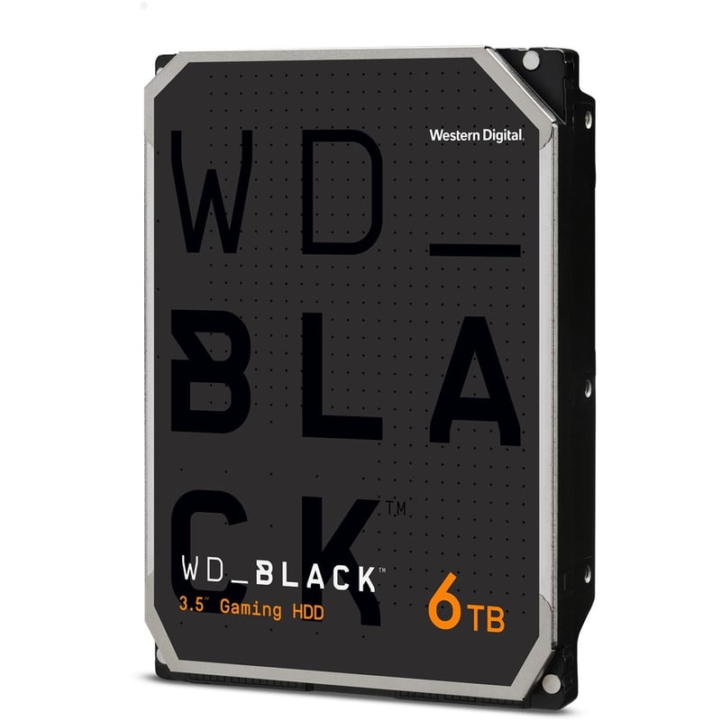 WD 6TB BLACK PERFORMANCE INTERNAL HDD HDD 7200 RPM SATA 6 - Thumbnail 1