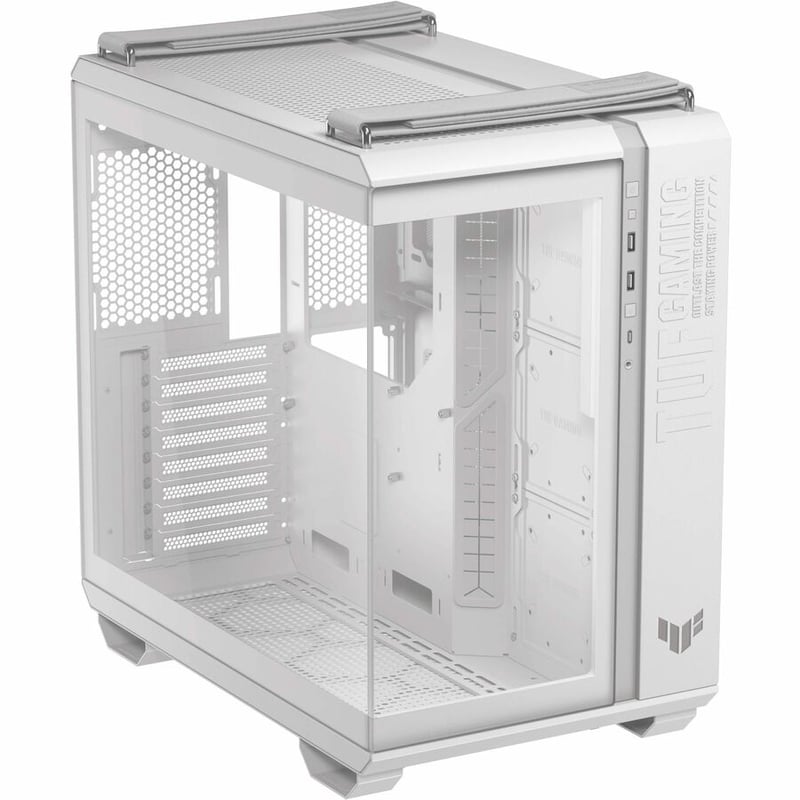 ASUS TUF GAMING GT502 HORIZON WHITE ATX MID-TOWER GAMING CASE - Thumbnail 5