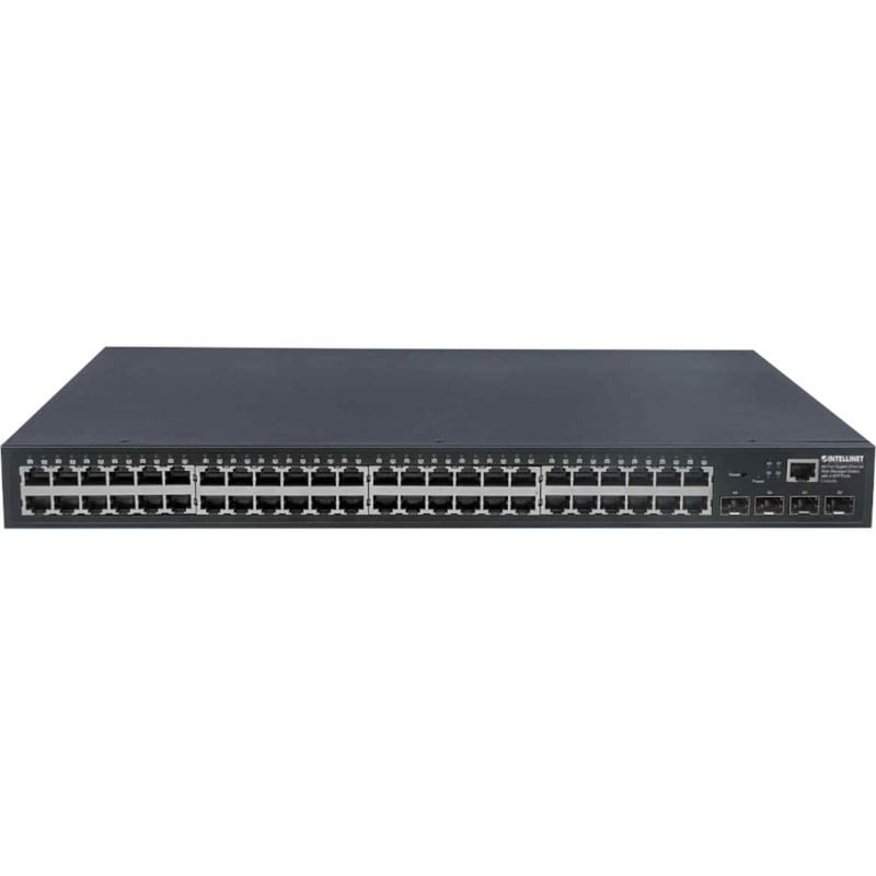 INTELLINET 48-PORT GIGABIT WEB-MANAGED SWITCH WITH 4-SFP MODULES. IEEE 8023AZ EN - Thumbnail 3