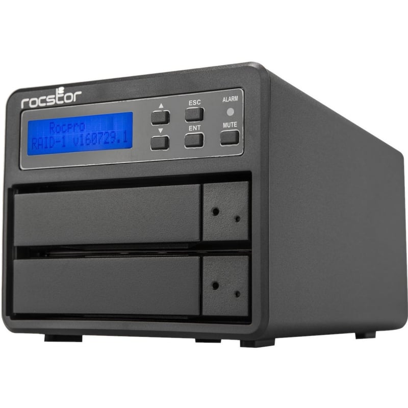 Rocstor Rocpro U33 USB Type-C Desktop RAID Storage - Thumbnail 1