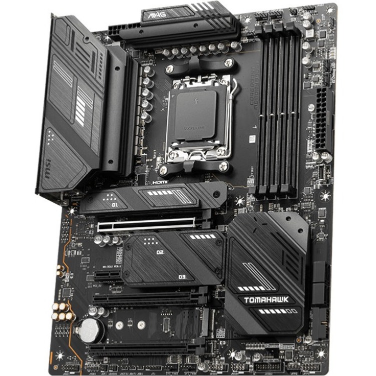 MSI MAG MAG X670E TOMAHAWK WIFI Gaming Desktop Motherboard - AMD X670 Chipset - Socket AM5 - ATX - Thumbnail 3
