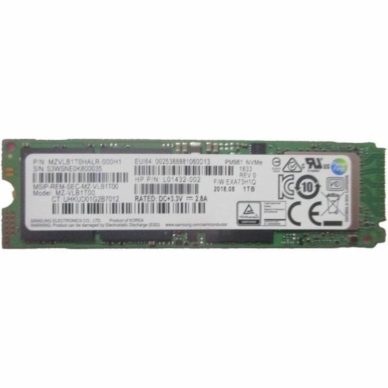 HP 1TB TRIPLE-LEVEL CELL PCI EXPRESS NVME 3.0 X4 SSD