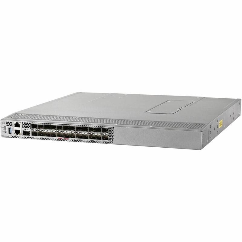 MDS 9124V 64G FC SWITCH W/ 24 ACTIVE PORTS +32G SW INTAKE