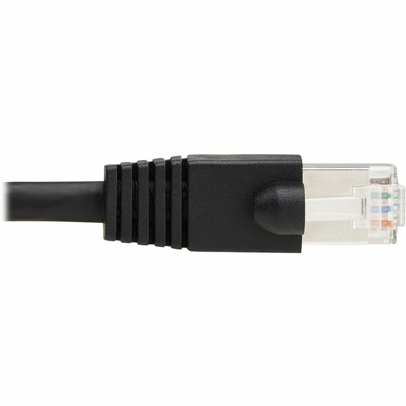 Eaton Tripp Lite Series Cat8 40G Snagless SSTP Ethernet Cable (RJ45 M/M), PoE, Black, 7 ft. (2.1 m) - Thumbnail 5