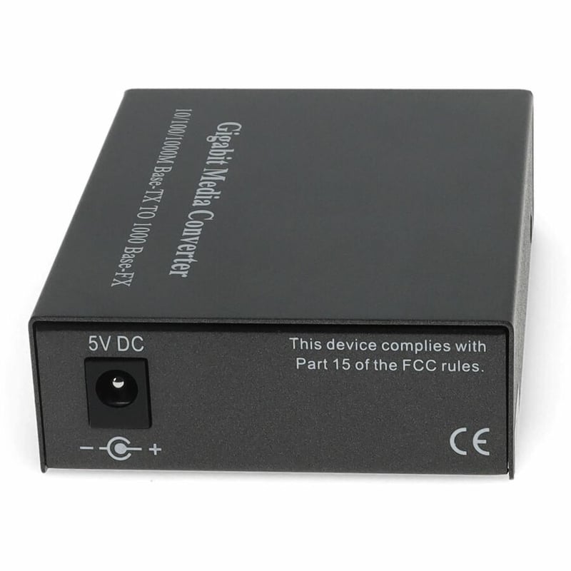 AddOn 10/100/10/100/1000Base-TX(RJ-45) to 1000Base-BXD(ST) BiDi SMF 1550nmTX/1490nmRX 60km Media Converter - Thumbnail 4