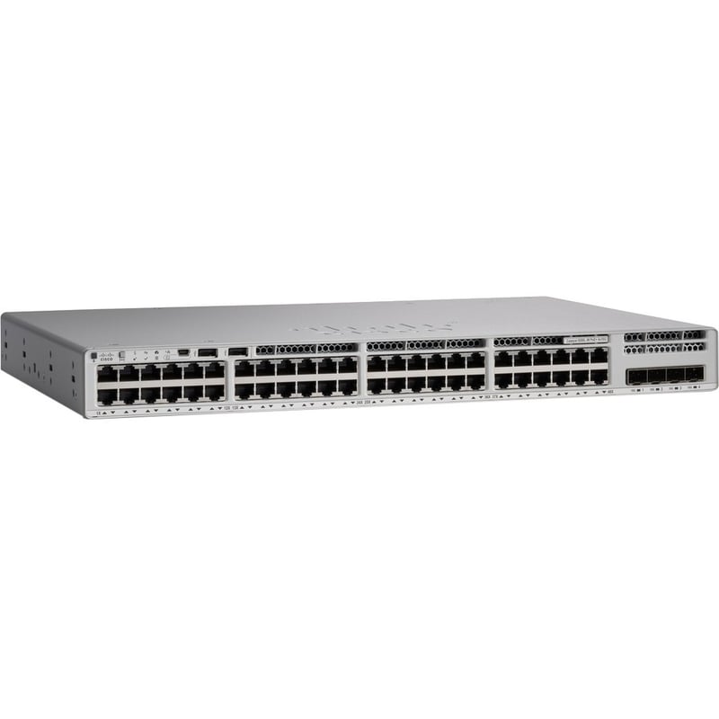 Cisco Catalyst 9200L48-port Partial PoE+ 4x1G Uplink Switch, Network Advantage - Thumbnail 2