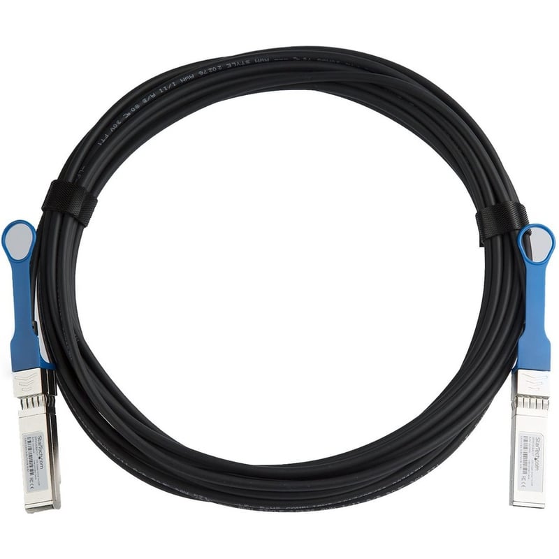 StarTech.com 7m 10G SFP+ to SFP+ Direct Attach Cable for Cisco SFP-H10GB-ACU7M - 10GbE SFP+ Copper DAC 10 Gbps Active Twinax - Thumbnail 2