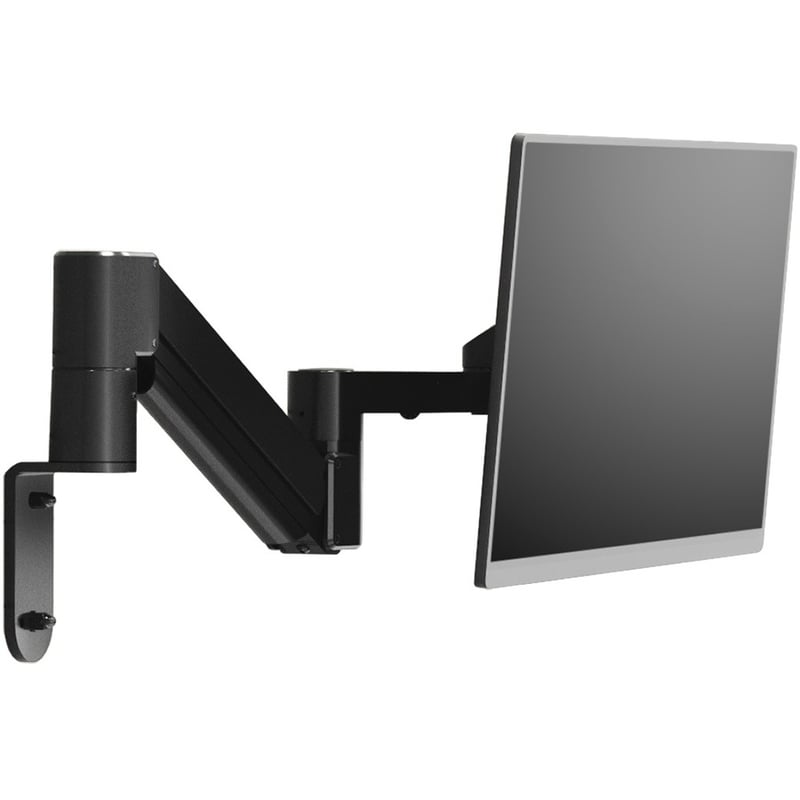 7000 ARTICULATING MONITOR ARM W/ FLEXMOUNT MONITOR MOUNT, BLACK, HOLDS 10-22 LBS - Thumbnail 2