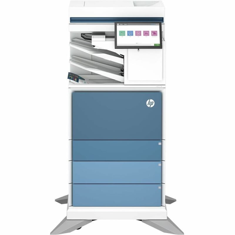 HP LaserJet Enterprise 6800zfsw Wired Laser Multifunction Printer - Color - Thumbnail 5