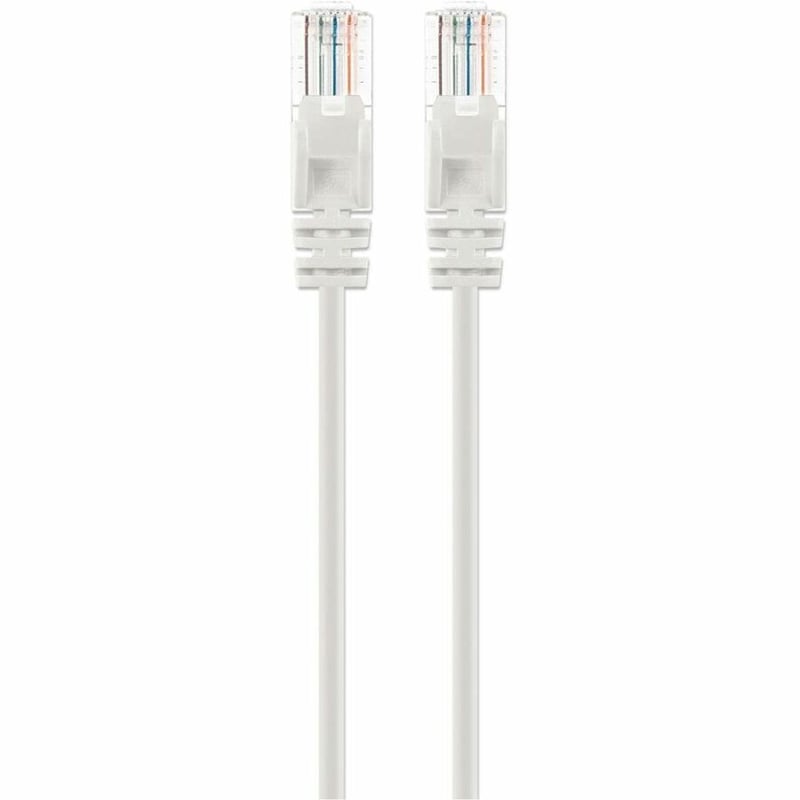 CAT6A U/UTP SLIM NETWORK PATCH CABLE, 3 FT., WHITE - Thumbnail 4