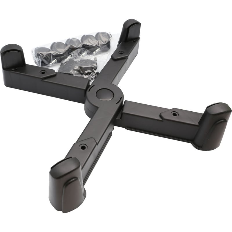SYBA Multimedia Plastic Stand for ATX Case with Adj. Width with Caster wheels - Thumbnail 5