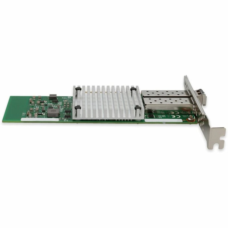 AddOn QLogic QLE8242-SR-CK Comparable 10Gbs Dual SFP+ Port 300m Network Interface Card with 2 10GBase-SR SFP+ Transceivers - Thumbnail 2