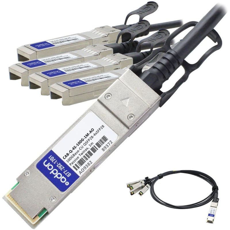 QSFP100 TO 4XSFP25 TWINAX COPPER CABLE A