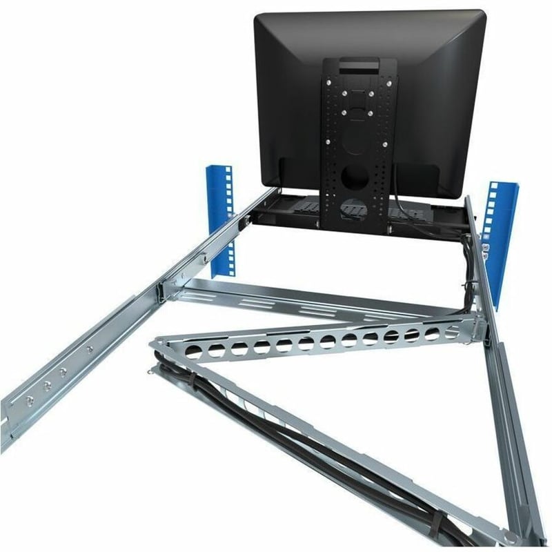 Rack Solutions 2U 4Post Rackmount Sliding KVMs - Thumbnail 3