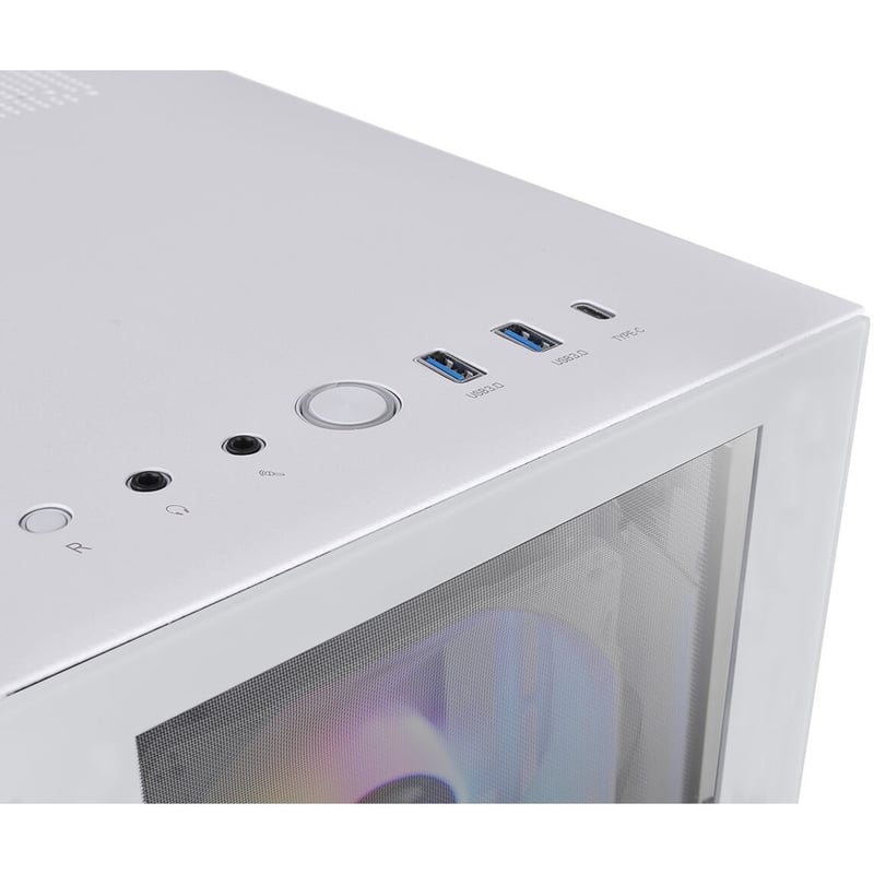 Thermaltake Divider 300 TG Snow ARGB Mid Tower Chassis - Thumbnail 4