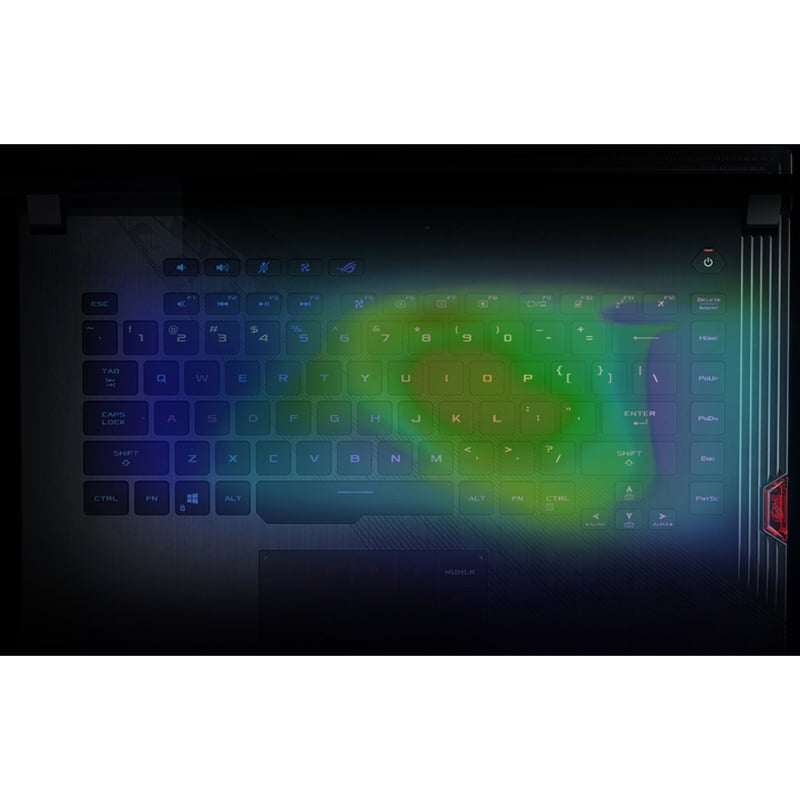 Asus ROG Strix Hero III G731 G731GW-DB76 17.3" Gaming Notebook - Intel Core i7 9th Gen i7-9750H - 16 GB - 512 GB SSD - Thumbnail 2