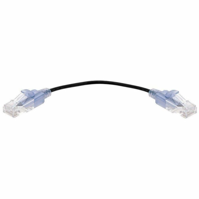 MONOPRICE SLIMRUN CAT6A ETHERNET PATCH CABLE - SNAGLESS RJ45_ STRANDED_ UTP_ PUR - Thumbnail 4