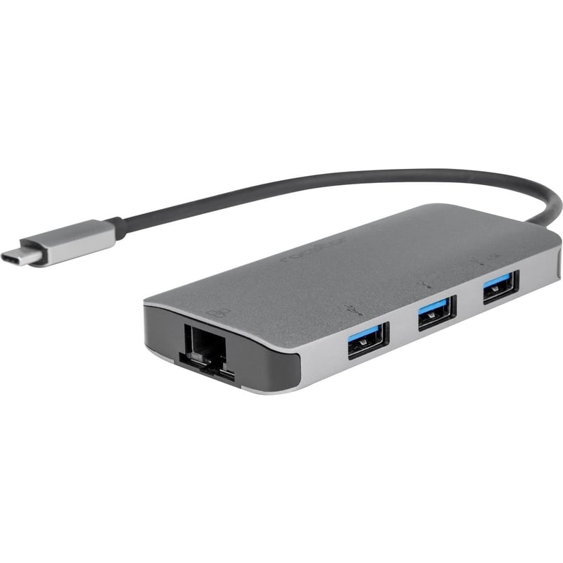 Rocstor Premium USB-C Hub with USB-A, Gigabit Ethernet & USB-C 100W PD - Thumbnail 1